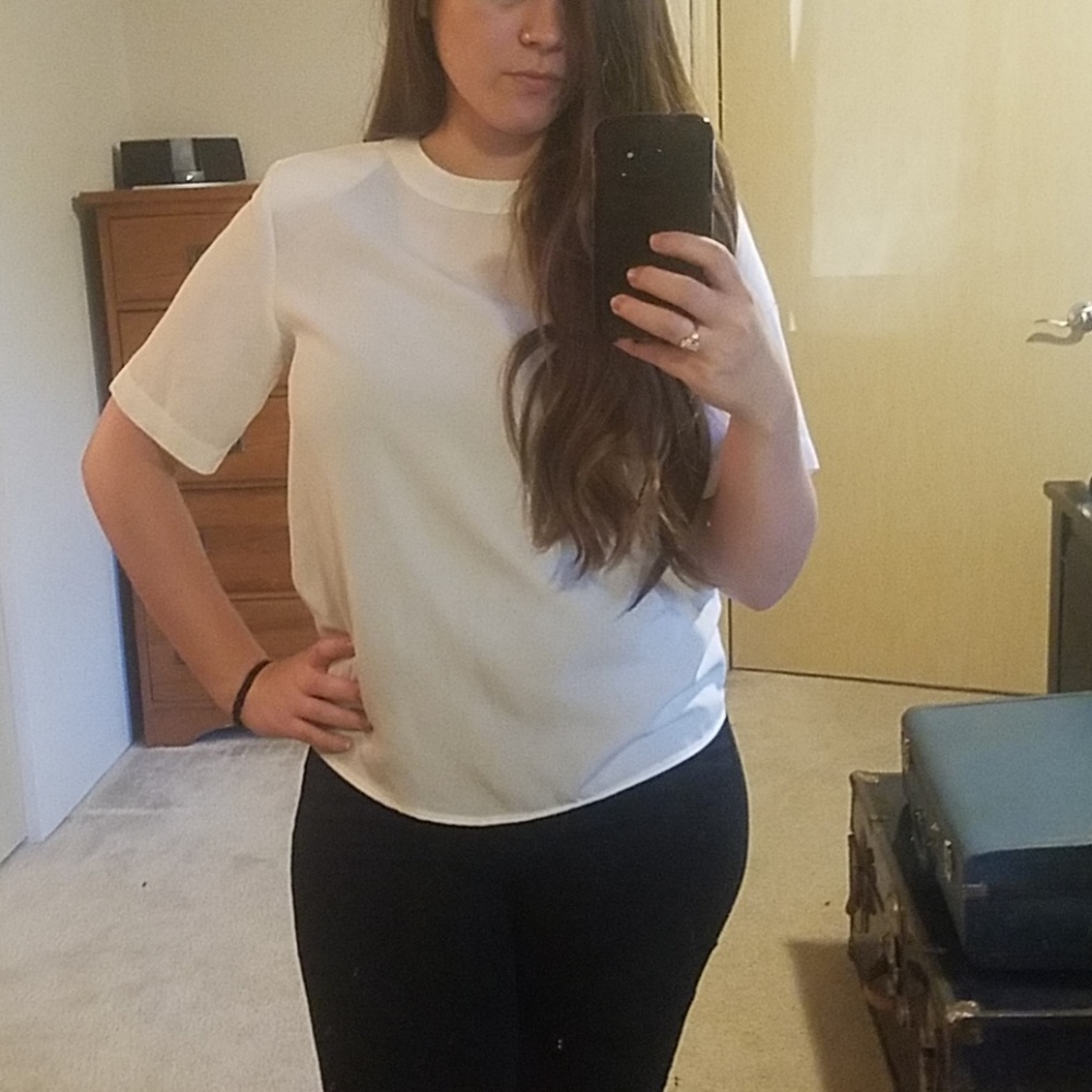 Vintage White Blouse